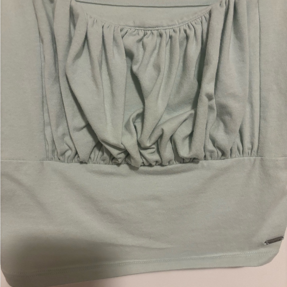 Mint green Sleeveless Women's Top - Picture 2 of 5